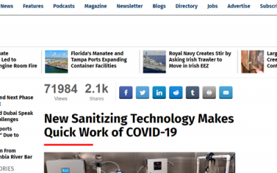 New Sanitizing Technology Makes Quick Work of COVID-19